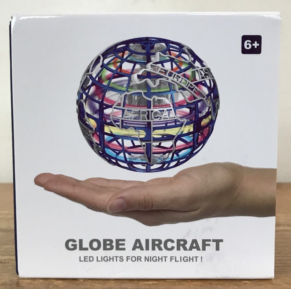 Globe Aircraft LED Lights for Night Flight Flying Orb Hover Ball Boomerang Spin